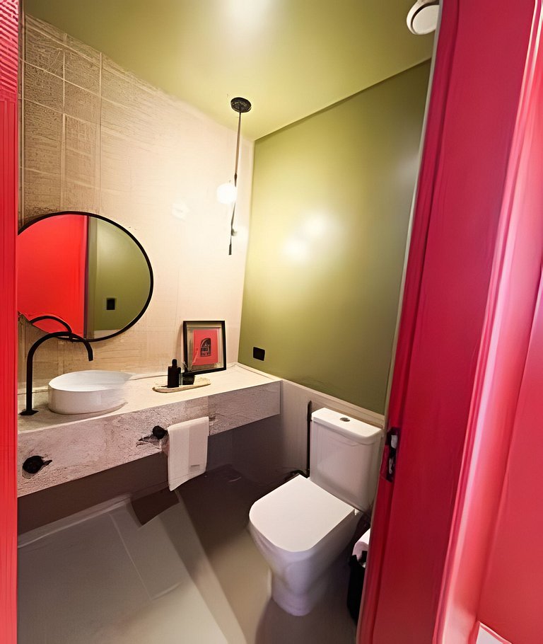 Apartamento de 3 Suites com Ar no Centro