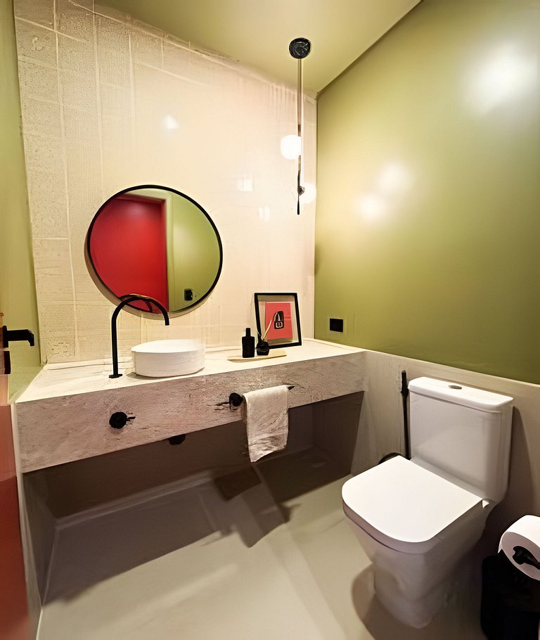 Apartamento de 3 Suites com Ar no Centro