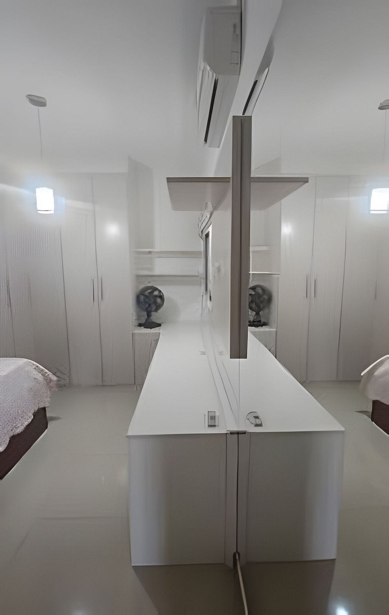 Casa 2 Quartos com Ar próximo ao P 7 e Rodoviária