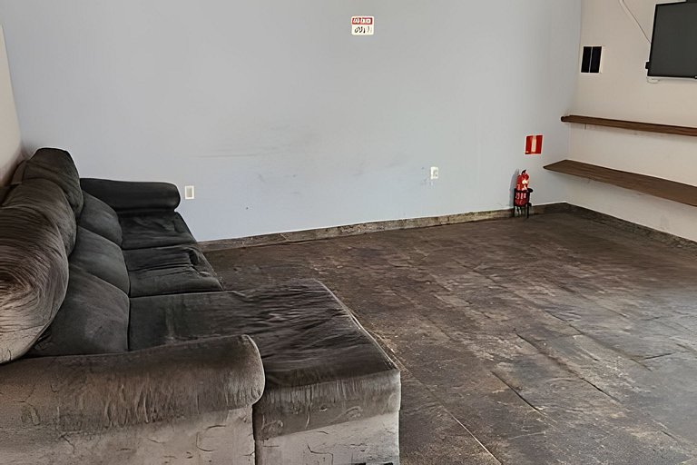 Área lazer com 1 dormitório prox da Festa do Peão