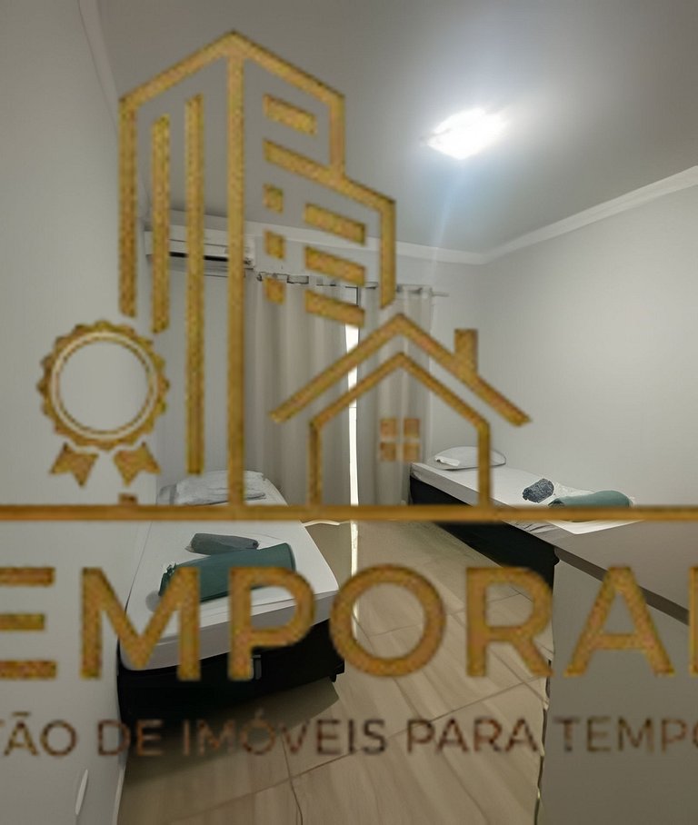 Ap 2 Quartos 2 Banheiros com Ar