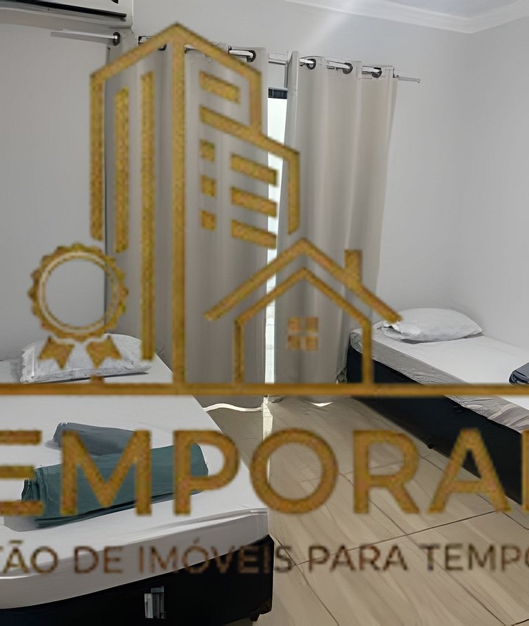 Ap 2 Quartos 2 Banheiros com Ar