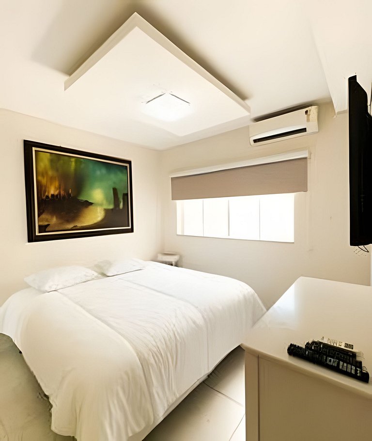 Apartamento de 4 Suites com Ar no Centro